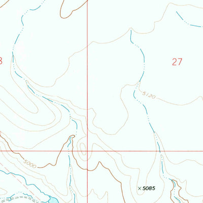 United States Geological Survey Castro Table, ID (1973, 24000-Scale) digital map