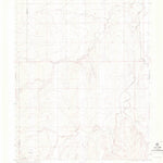 United States Geological Survey Cat Creek, CO (1968, 24000-Scale) digital map
