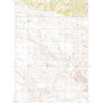 United States Geological Survey Cat Creek, MT (1986, 24000-Scale) digital map