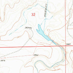 United States Geological Survey Cat Creek NE, CO (1968, 24000-Scale) digital map