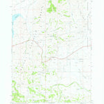 United States Geological Survey Cat Creek Summit, ID (1973, 24000-Scale) digital map