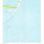 United States Geological Survey Cat Island, MS-LA (1951, 24000-Scale) digital map