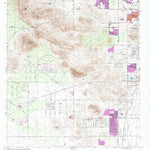 United States Geological Survey Cat Mountain, AZ (1968, 24000-Scale) digital map