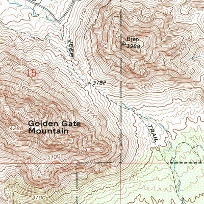 United States Geological Survey Cat Mountain, AZ (1968, 24000-Scale) digital map