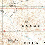 United States Geological Survey Cat Mountain, AZ (1996, 24000-Scale) digital map