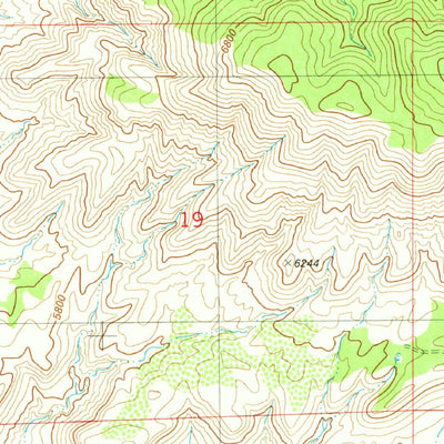 United States Geological Survey Cat Mountain, NM (1981, 24000-Scale) digital map
