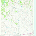 United States Geological Survey Cat Spring, TX (1963, 24000-Scale) digital map