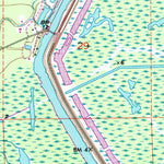 United States Geological Survey Catahoula, LA (1973, 24000-Scale) digital map