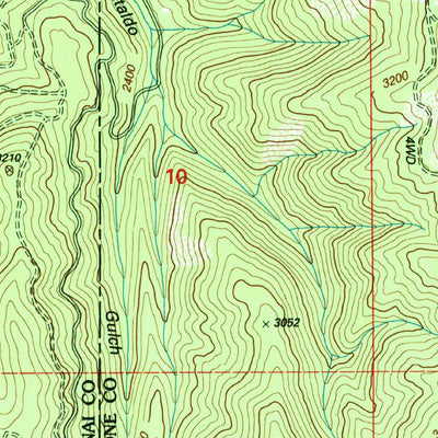 United States Geological Survey Cataldo, ID (1996, 24000-Scale) digital map