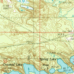United States Geological Survey Cataract Basin, MI (1986, 24000-Scale) digital map