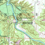 United States Geological Survey Cataract, IN (1956, 24000-Scale) digital map