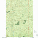 United States Geological Survey Cataract Peak, ID (1996, 24000-Scale) digital map