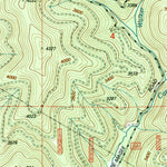 United States Geological Survey Cataract Peak, ID (1996, 24000-Scale) digital map
