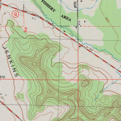 United States Geological Survey Cataract, WI (1983, 24000-Scale) digital map