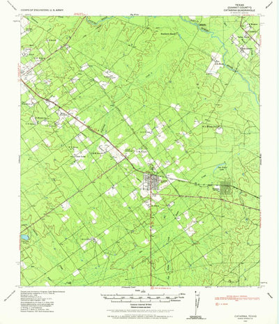 United States Geological Survey Catarima, TX (1940, 62500-Scale) digital map