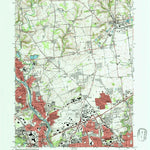 United States Geological Survey Catasauqua, PA (1964, 24000-Scale) digital map