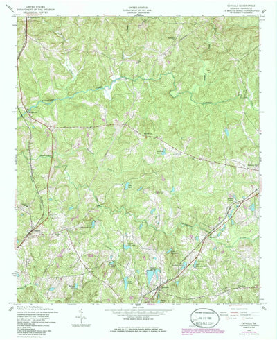 United States Geological Survey Cataula, GA (1955, 24000-Scale) digital map