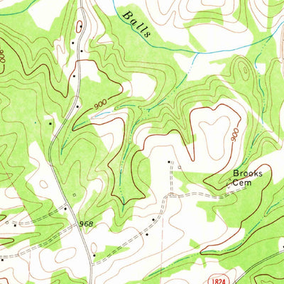 United States Geological Survey Catawba, NC (1970, 24000-Scale) digital map
