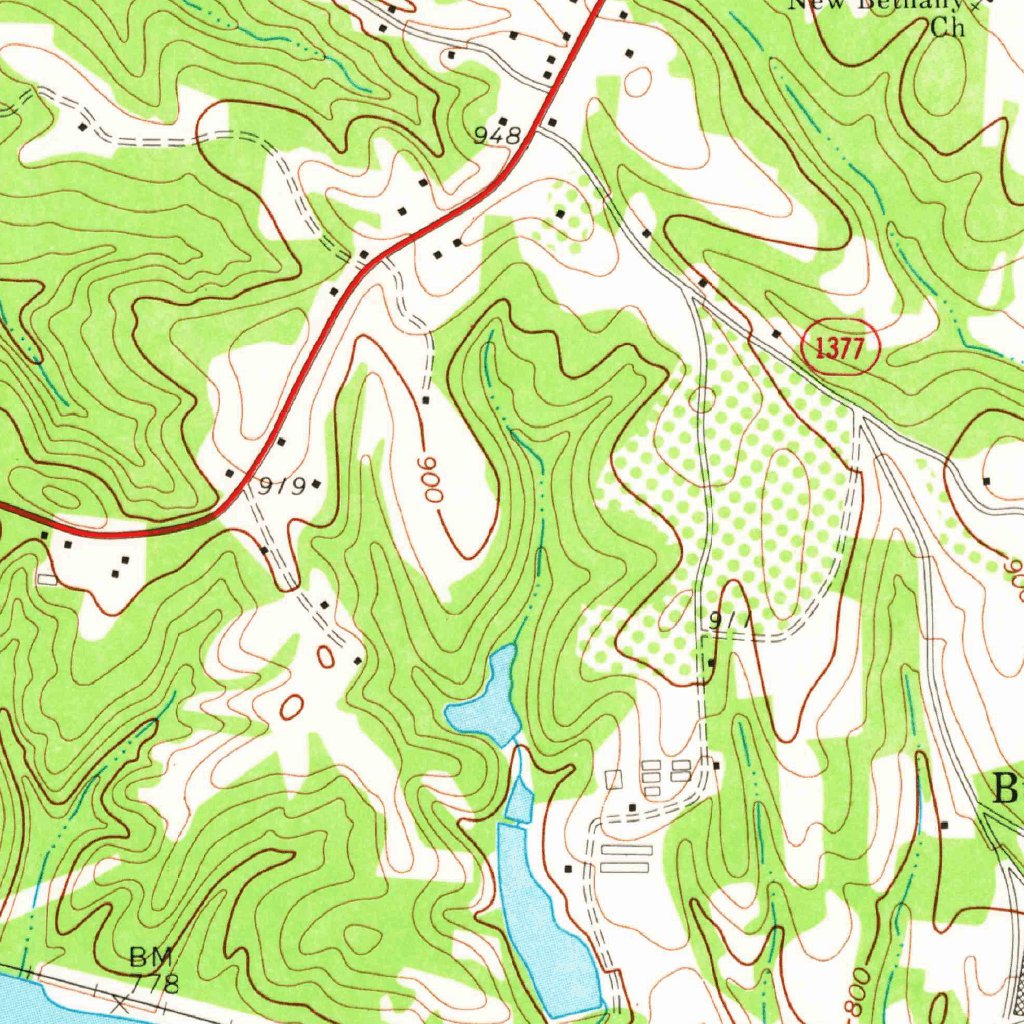 Catawba, NC (1970, 24000-Scale) Map by United States Geological Survey ...