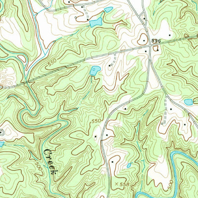 United States Geological Survey Catawba NE, SC-NC (1968, 24000-Scale) digital map