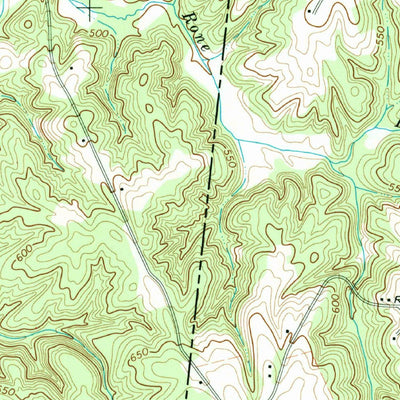 United States Geological Survey Catawba NE, SC-NC (1968, 24000-Scale) digital map