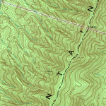 United States Geological Survey Catawba, VA (1963, 24000-Scale) digital map