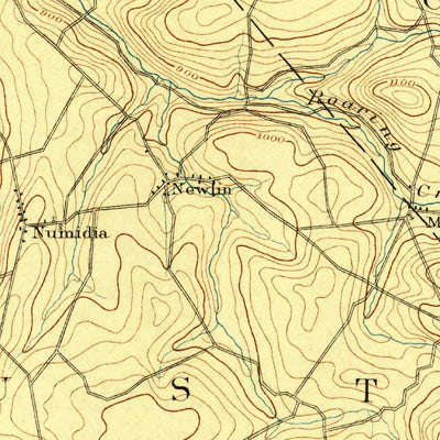 United States Geological Survey Catawissa, PA (1894, 62500-Scale) digital map