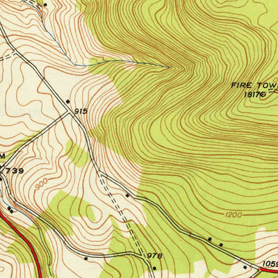 United States Geological Survey Catawissa, PA (1947, 24000-Scale) digital map