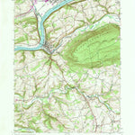 United States Geological Survey Catawissa, PA (1955, 24000-Scale) digital map