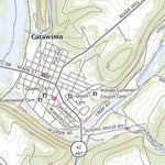 United States Geological Survey Catawissa, PA (2023, 24000-Scale) digital map