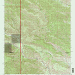 United States Geological Survey Catclaw Flat, CA (1996, 24000-Scale) digital map