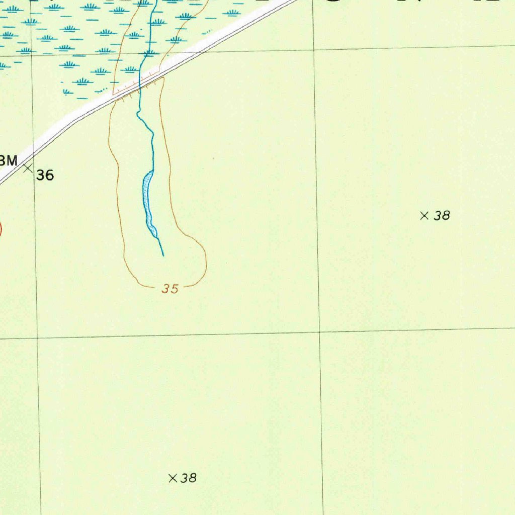 Catfish Lake, NC (1984, 24000Scale) Map by United States Geological