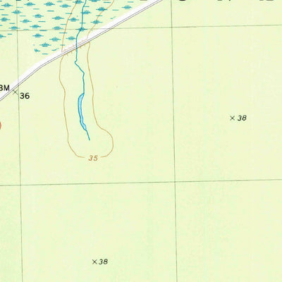 United States Geological Survey Catfish Lake, NC (1984, 24000-Scale) digital map