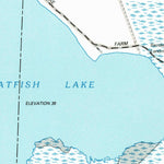 United States Geological Survey Catfish Lake, NC (1994, 24000-Scale) digital map