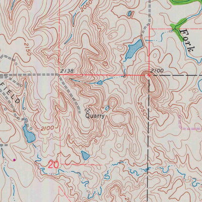 United States Geological Survey Catharine, KS (1961, 24000-Scale) digital map