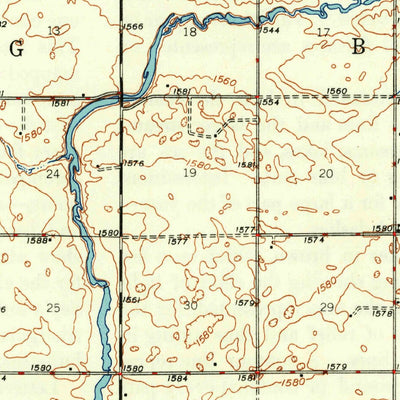 United States Geological Survey Cathay, ND (1948, 62500-Scale) digital map
