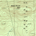 United States Geological Survey Catheart Mountain, ME (1989, 24000-Scale) digital map
