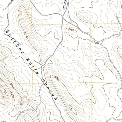 United States Geological Survey Cathedral Caves, AZ (2021, 24000-Scale) digital map