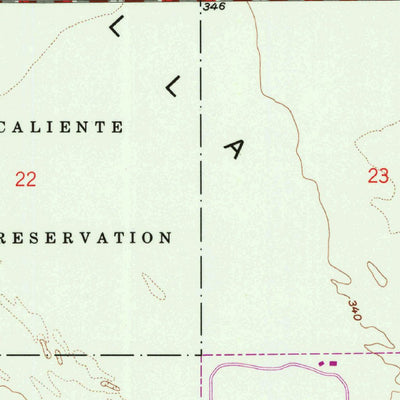 United States Geological Survey Cathedral City, CA (1958, 24000-Scale) digital map
