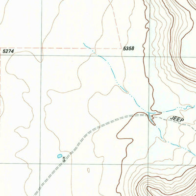 United States Geological Survey Cathedral Mountain, TX (1983, 24000-Scale) digital map