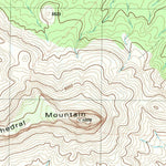 United States Geological Survey Cathedral Mountain, TX (1983, 24000-Scale) digital map