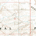 United States Geological Survey Cathedral Mountain, UT (1985, 24000-Scale) digital map