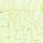 United States Geological Survey Cathedral Peak, CO (1957, 24000-Scale) digital map