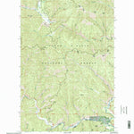 United States Geological Survey Cathedral Peak, ID (1996, 24000-Scale) digital map