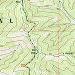 United States Geological Survey Cathedral Peak, ID (1996, 24000-Scale) digital map
