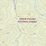 United States Geological Survey Cathedral Peak, ID (2020, 24000-Scale) digital map