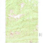 United States Geological Survey Cathedral Peak, WY (1989, 24000-Scale) digital map