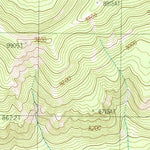 United States Geological Survey Cathedral Peak, WY (1989, 24000-Scale) digital map