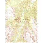 United States Geological Survey Cathedral Point, MT (1986, 24000-Scale) digital map