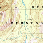 United States Geological Survey Cathedral Point, MT (1986, 24000-Scale) digital map